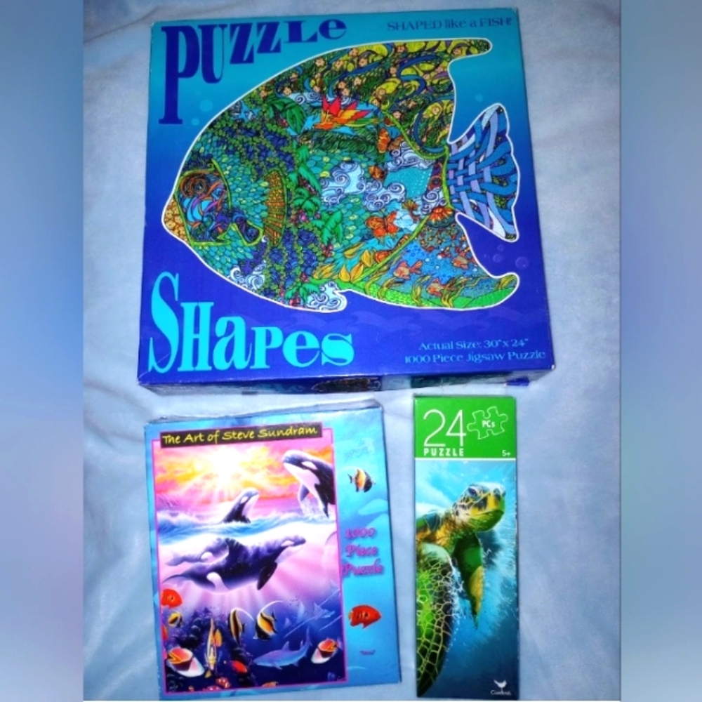 Orca Killer Whale Puzzle Fish Turtle Puzzles Ocean Sea Life